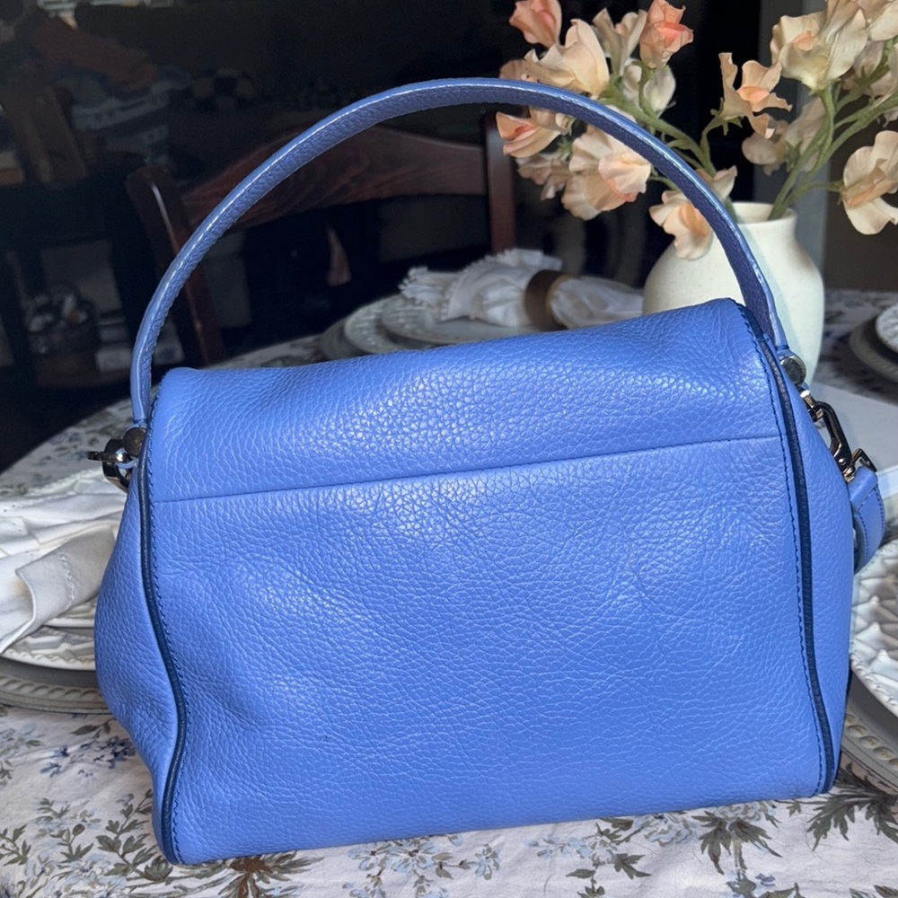 Kate Spade Blue Leather Handbag - Picture 5 of 8